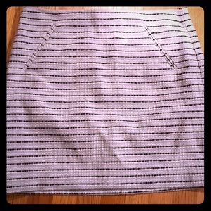 NWT LOFT BEAUTIFUL STRIPED MINI SKIRT